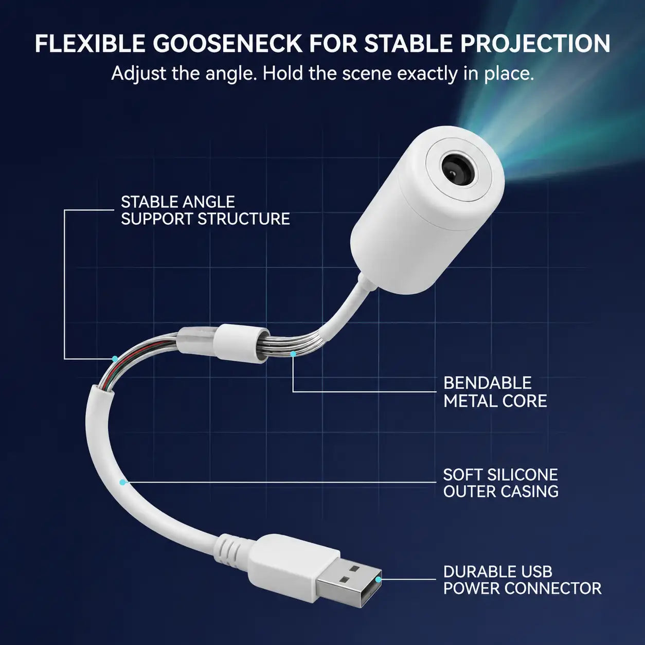 Comauo® Night Light Projector