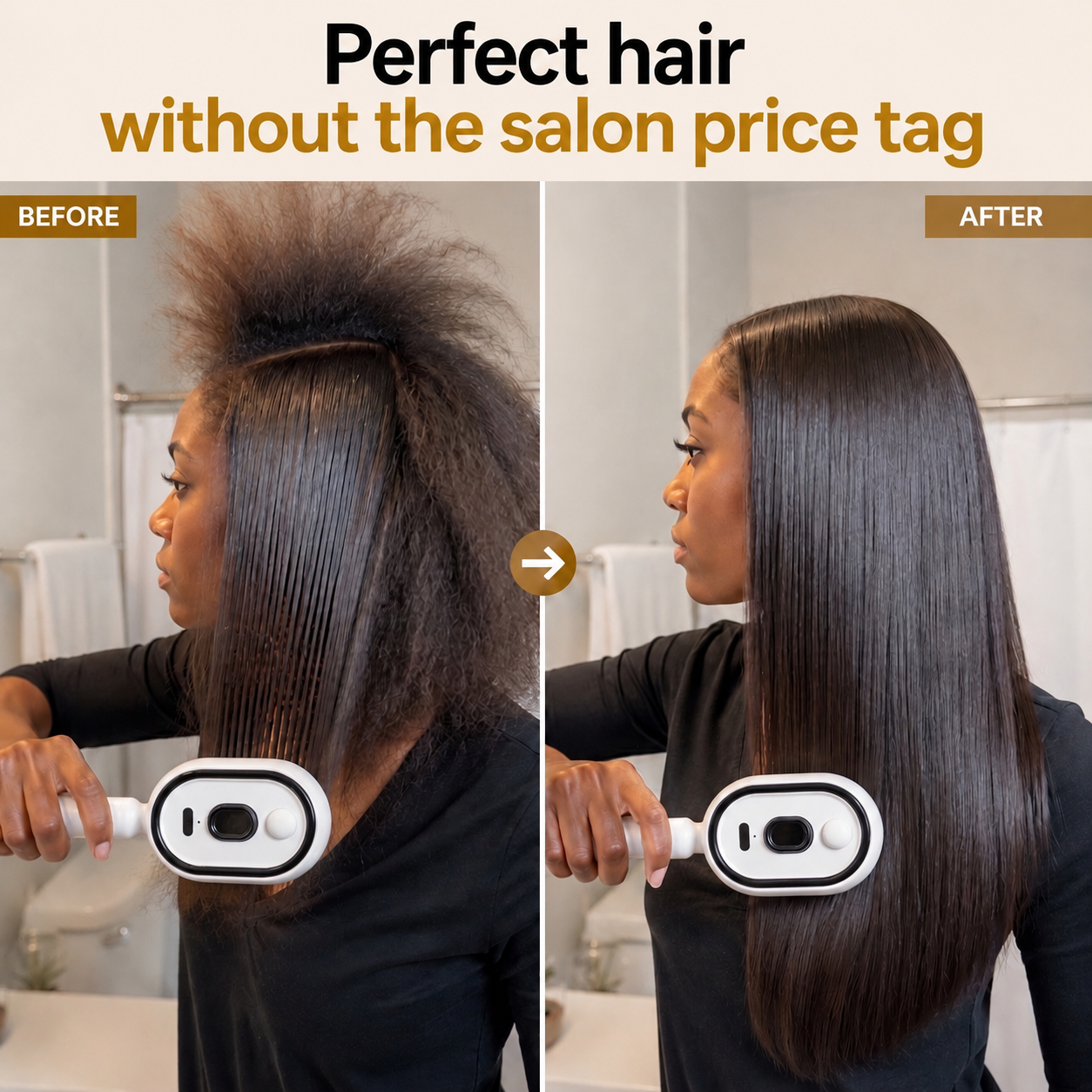 Anti-Knot & Anti-Frizz Brush